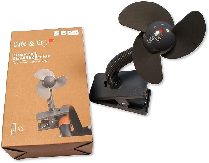 Clip-On Baby Stroller/ Pram Cooling Fan Clip-On Baby Stroller/ Pram Cooling Fan