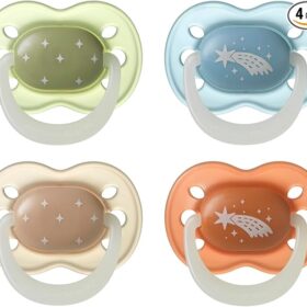 Tommee Tippee Nightglow Dummy 0-6m 2pk