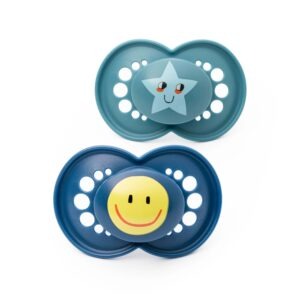 Mam Soother Original 6-18 Months Blue 2pk