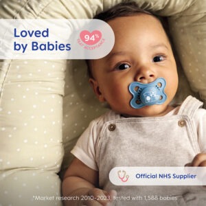 Mam Night Blue Soother 6-18m 2pk