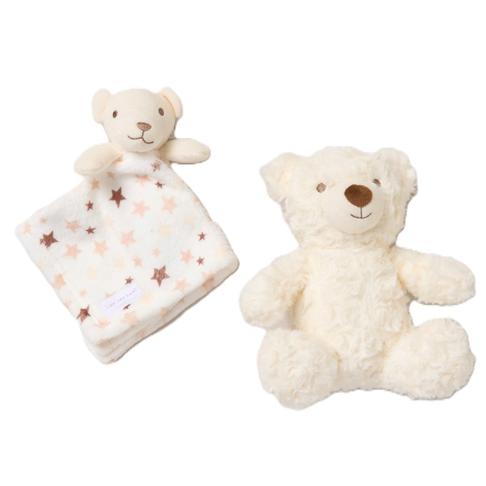 Baby Bear Plush Toy & Comforter Set Baby Bear Plush Toy & Comforter Set
