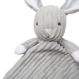 Ribbed Bunny Comforter With Taggie Ribbons