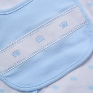 Baby Boys Crown 6 Piece Mesh Bag Gift Set