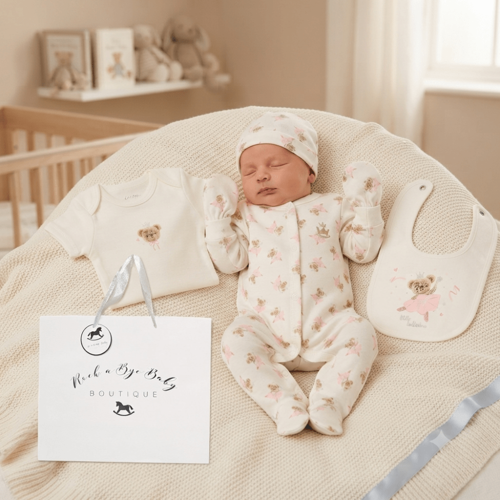 Baby Girls Bunny 6 Piece Mesh Bag Gift Set (Copy) Baby Girls Bunny 6 Piece Mesh Bag Gift Set (Copy)