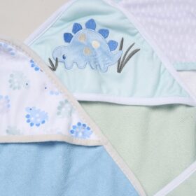 Baby Animals 6 Piece Hooded Towels & Washcloths Bath Time Set (Copy)