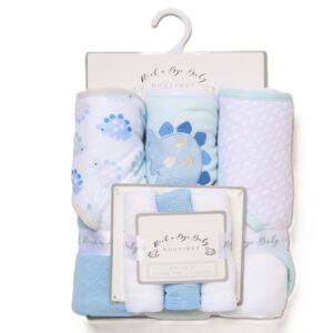 Baby Animals 6 Piece Hooded Towels & Washcloths Bath Time Set (Copy)