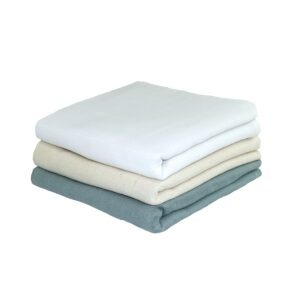 Muslinz 6 Pack Muslin Squares Aqua Neutrals- 70x70cm