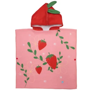 Poncho Towel Strawberry Field