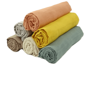 Muslinz 6 Pack Muslin Squares Neutral- 70x70cm