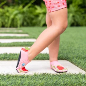 Kids Beach Shoes- Strawberry Field