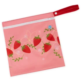 Swimwear Wet Bag- Strawberry Field