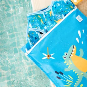 Swimwear Wet Bag- Crocodile Swamp