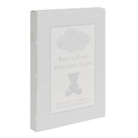 Bambino Little Star Baby Milestone Cards With Foil (30 Cards)