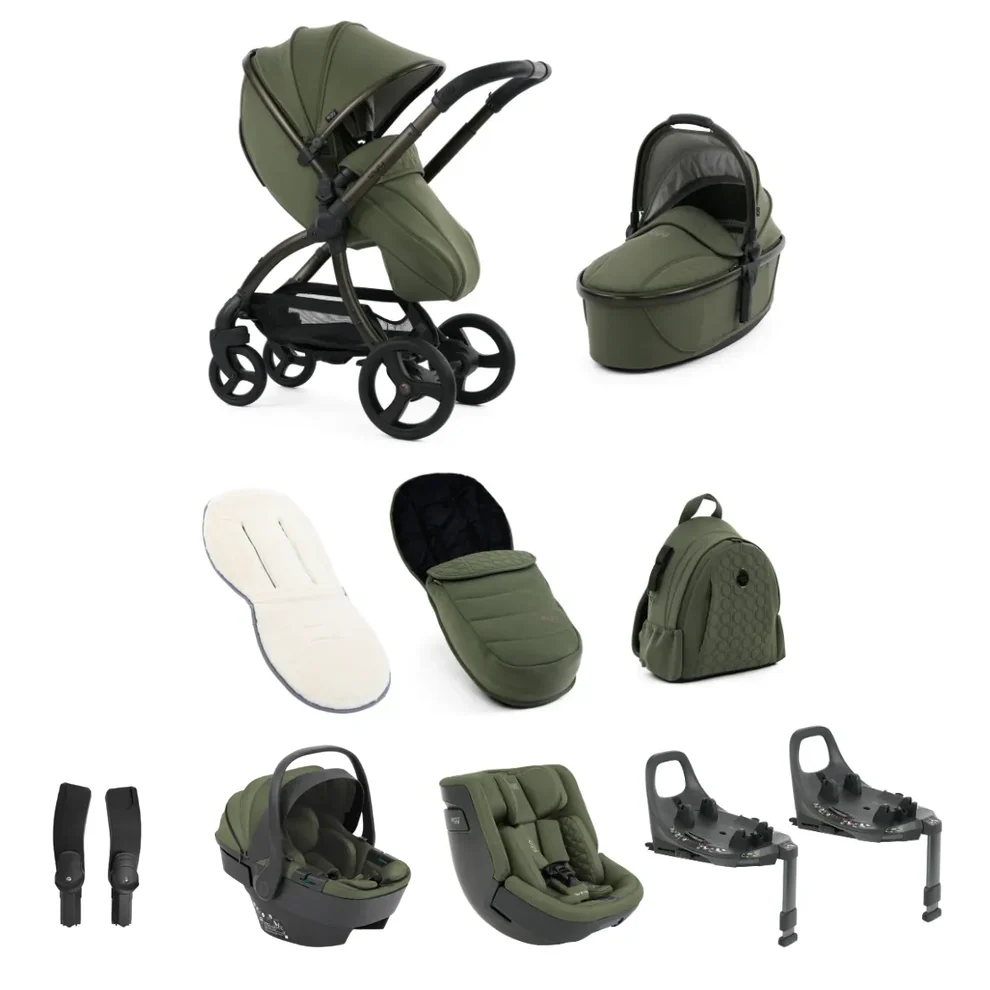 Egg3 Luxury 360 Family Travel System Bundle + Free 2nd Base - Mink Egg3 Luxury 360 Family Travel System Bundle + Free 2nd Base - Mink