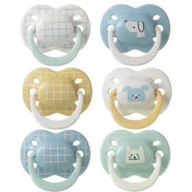 Tommee Tippee Ultimate Fit Soother Boy 0-6m 2pk Silicone Soother