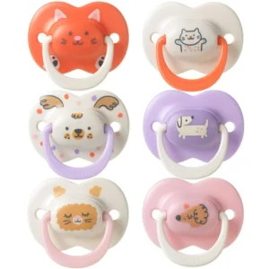 Tommee Tippee Ultimate Fit Soother Girl 18-36m 2pk Silicone Soother