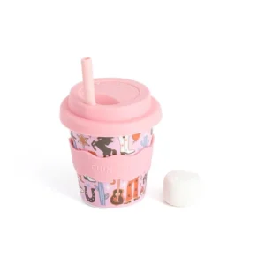 Cowgirl Babychino Cup 4oz (Straws Sold Separately)