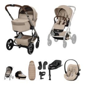 Cybex Balios S Lux + Folding Carrycot Ultimate Travel System Bundle
