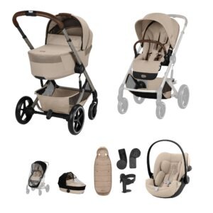 Cybex Balios + Fold Cot Travel System Bundle