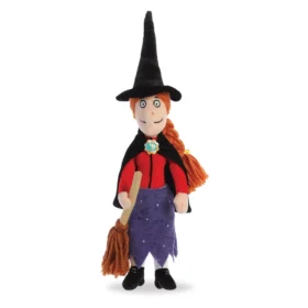 Room On The Broom Witch W/ Broom Soft Toy