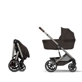 Cybex Balios S Lux + Folding Carrycot Ultimate Travel System Bundle