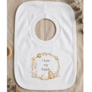 I Love My Daddy Over Head Bib