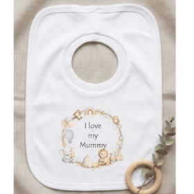 I Love My Mummy Over Head Bib