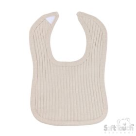 Sage Green Ribbed Velcro Bib (Copy)
