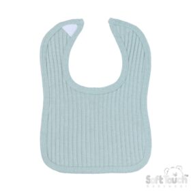 Cream Ribbed Velcro Bib (Copy)