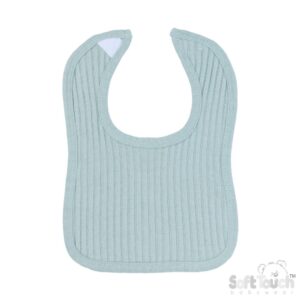 Cream Ribbed Velcro Bib (Copy)
