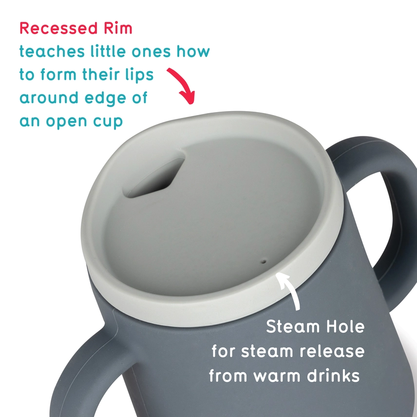 3 Way Trainer Cup 180ml- Grey 3 Way Trainer Cup 180ml- Grey