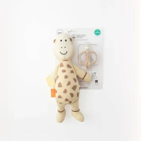 Sensory Teething Teddy Set – Giraffe