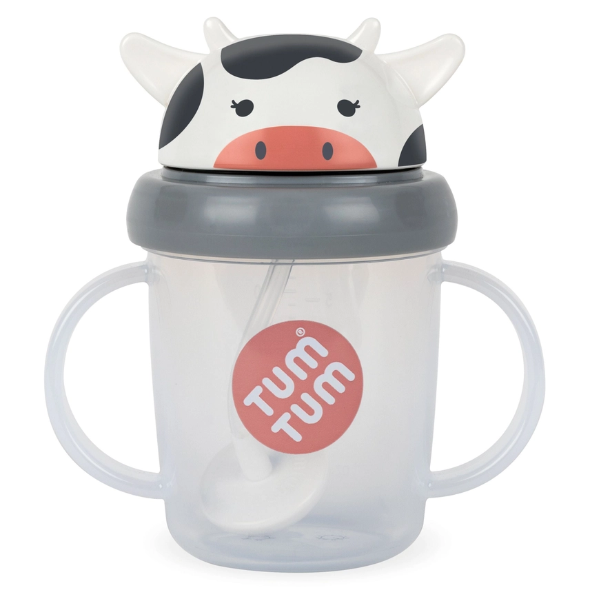 Tippy Up Sippy Cup- Connie Cow- 200ml Tippy Up Sippy Cup- Connie Cow- 200ml