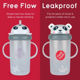 Tall Tippy Up Sippy Cup Panda- 300ml
