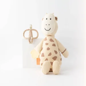 Sensory Teething Teddy Set - Giraffe