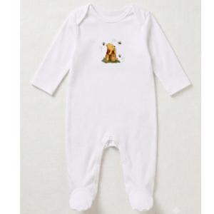 Baby All In One Sleepsuit- Honey Bear