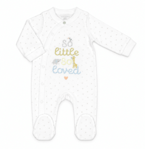 Baby Sleepsuit- So Little So Loved