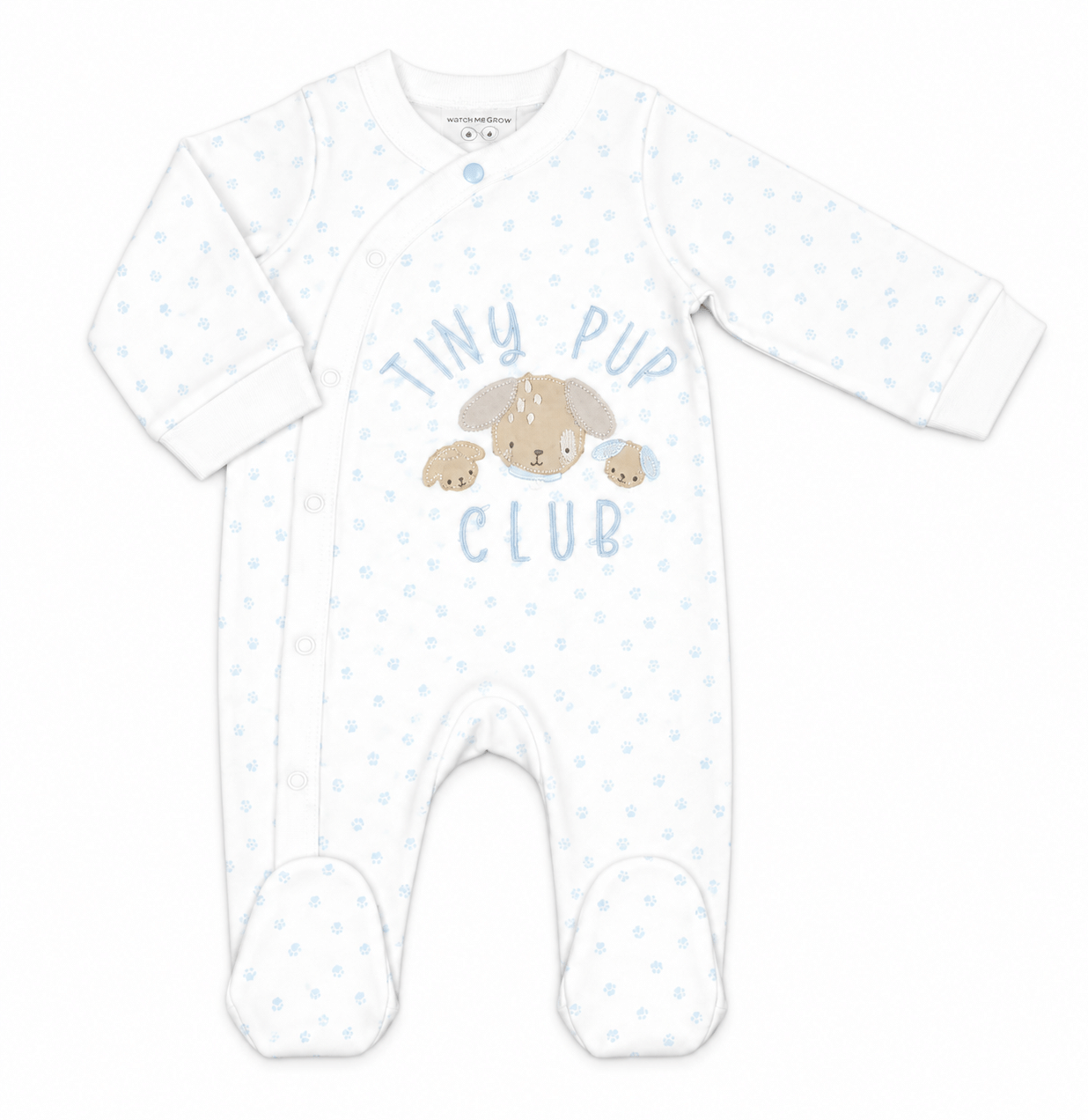 Baby Sleepsuit- Tiny Pup Club Baby Sleepsuit- Tiny Pup Club
