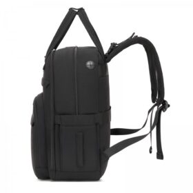 Kono 2in1 Nappy Changing Backpack Set, Large Capacity Diaper Bag With Changing Mat – Black