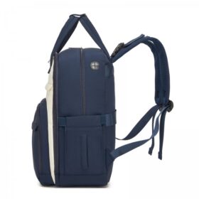 Kono 2in1 Nappy Changing Backpack With Changing Mat – Navy & Beige