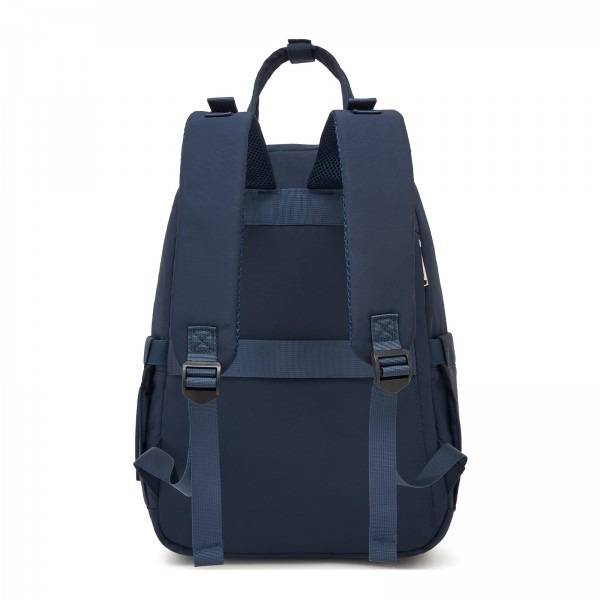 Kono 2in1 Nappy Changing Backpack With Changing Mat – Navy & Beige Kono 2in1 Nappy Changing Backpack With Changing Mat – Navy & Beige