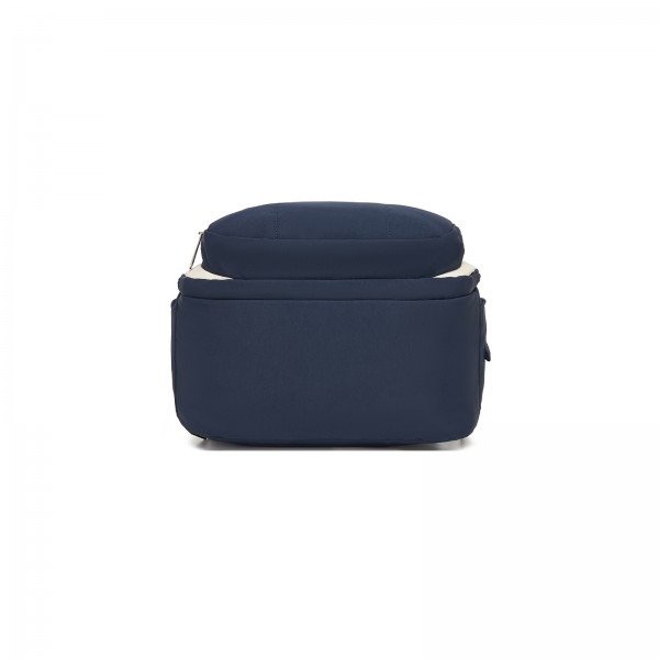 Kono 2in1 Nappy Changing Backpack With Changing Mat – Navy & Beige Kono 2in1 Nappy Changing Backpack With Changing Mat – Navy & Beige