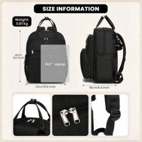 Changing Backpack With Insulated Bottle