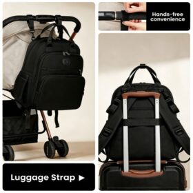 Changing Backpack With Insulated Bottle