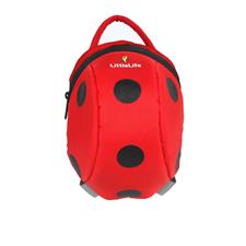 Littlelife Toddler Backpack With Rein- Ladybird