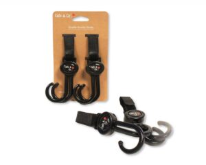 Twin Pack Double Pushchair Hooks