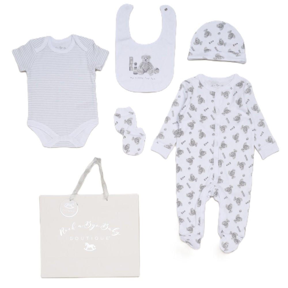 Baby Unisex Toy Box 6 Piece Mesh Bag Gift Set Baby Unisex Toy Box 6 Piece Mesh Bag Gift Set