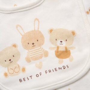 Baby Unisex "best Of Friends" 6 Piece Mesh Bag Gift Set