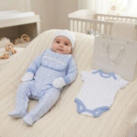 Baby Girls Bunny 6 Piece Mesh Bag Gift Set (Nb-6 Months) (Copy)