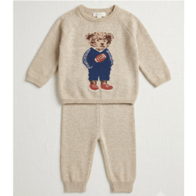 Baby Boys Knitted 2 Piece Outfit
